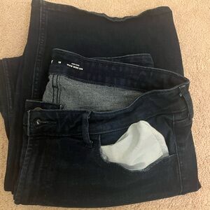 Old Navy Dark Blue Flare & Wide Leg Jeans